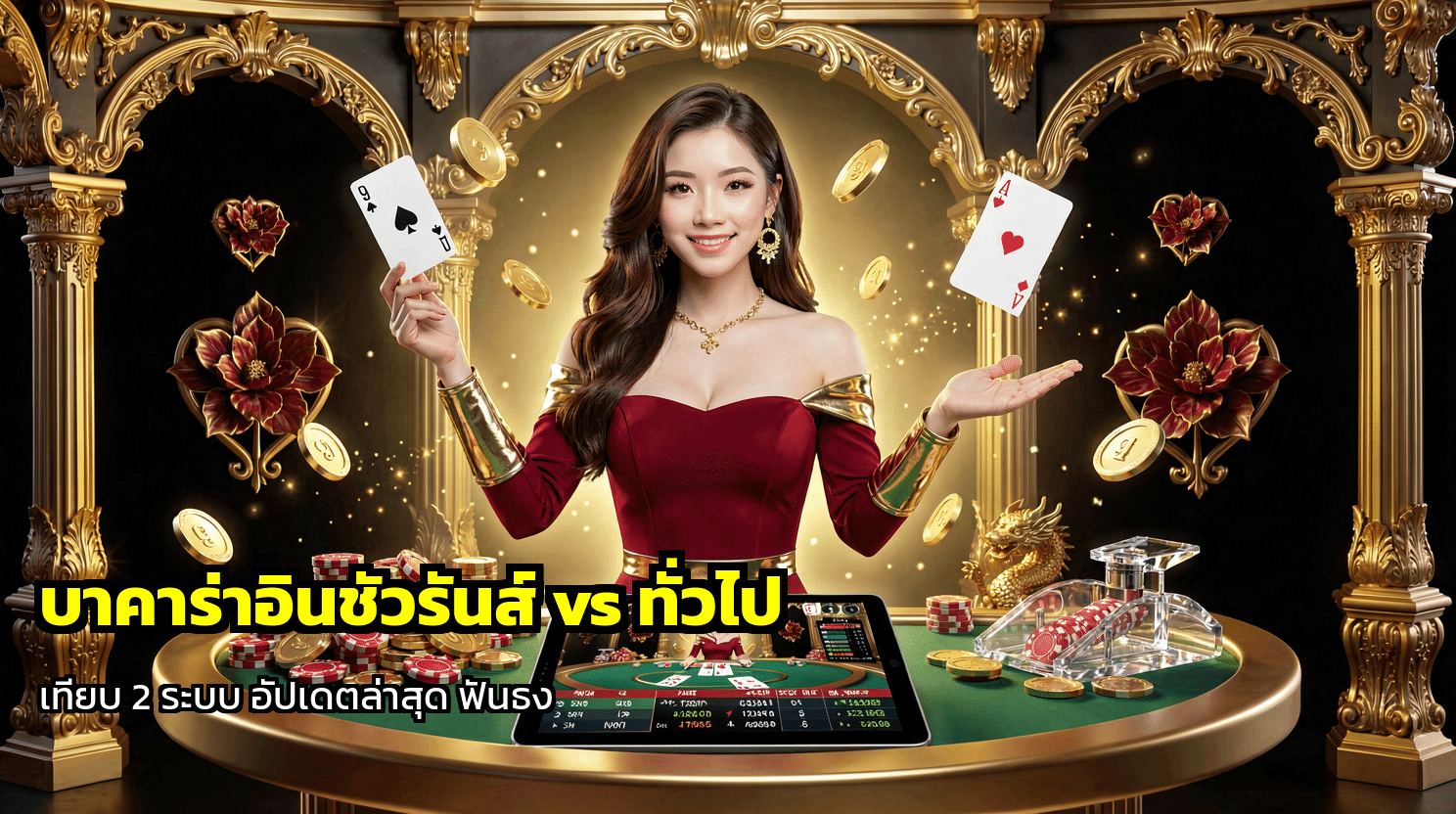 บาคาร่าอินชัวรันส์ vs ทั่วไป