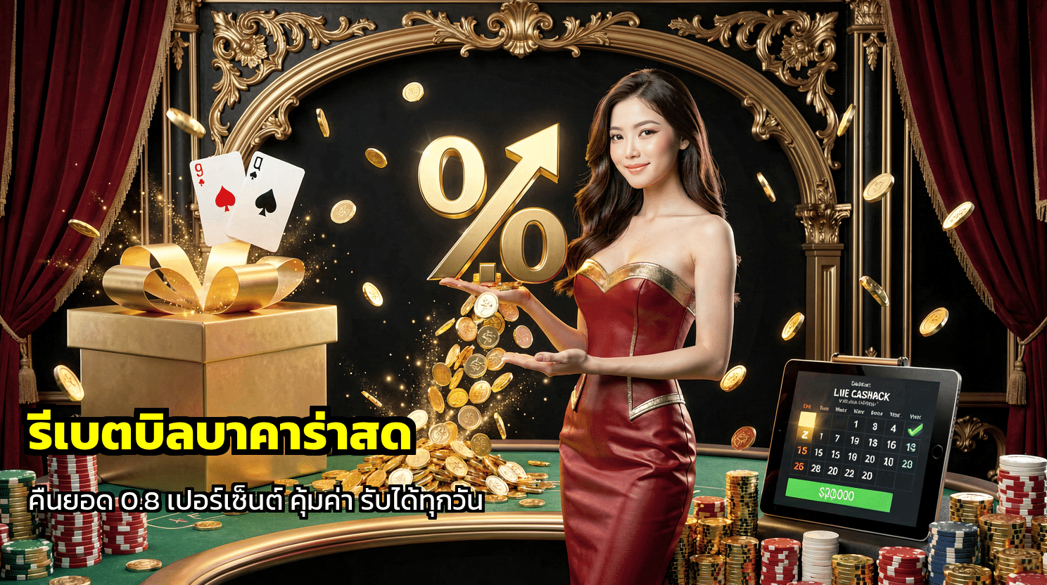รีเบตบิลบาคาร่าสด
