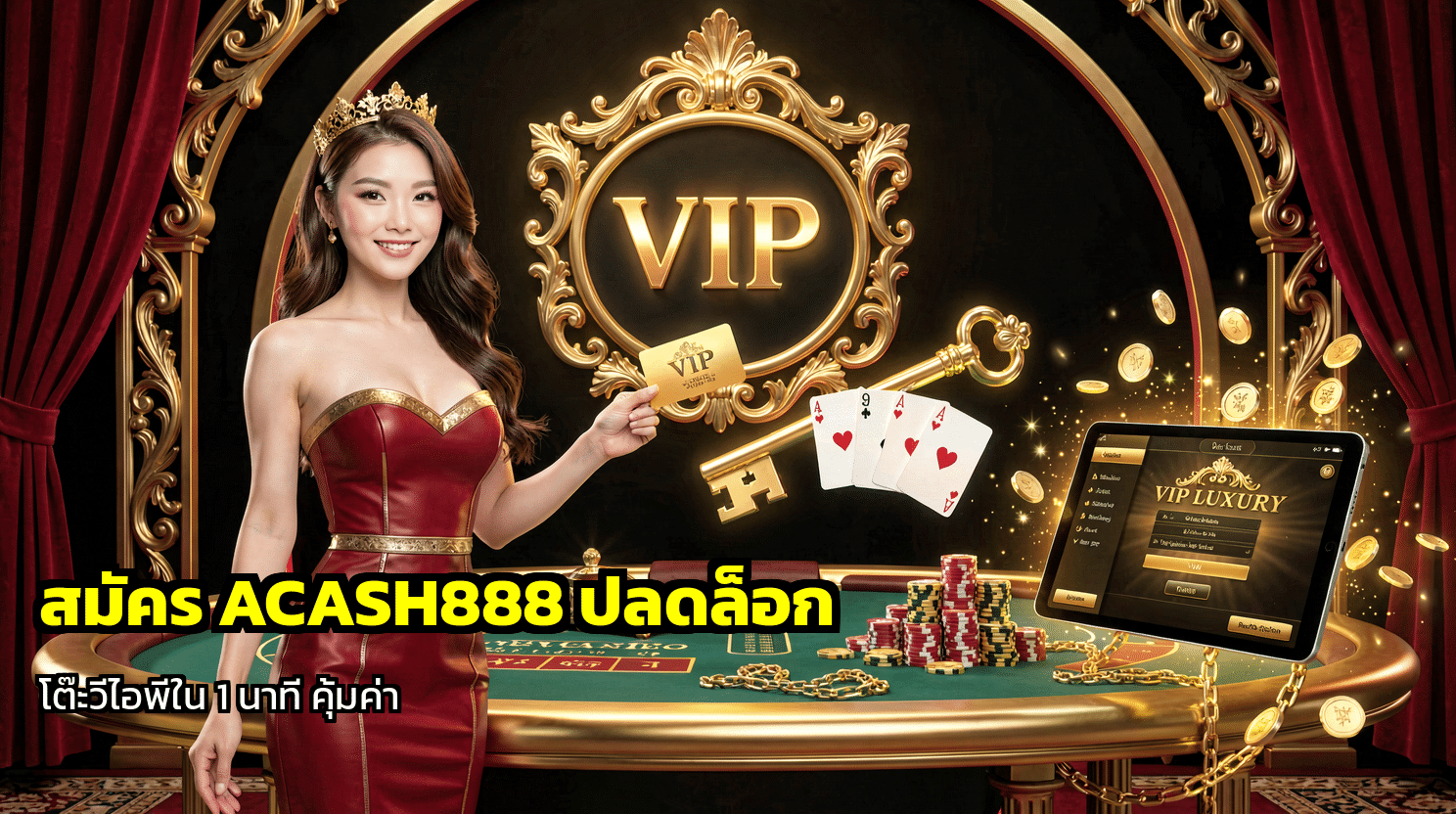 สมัคร ACASH888 ปลดล็อก