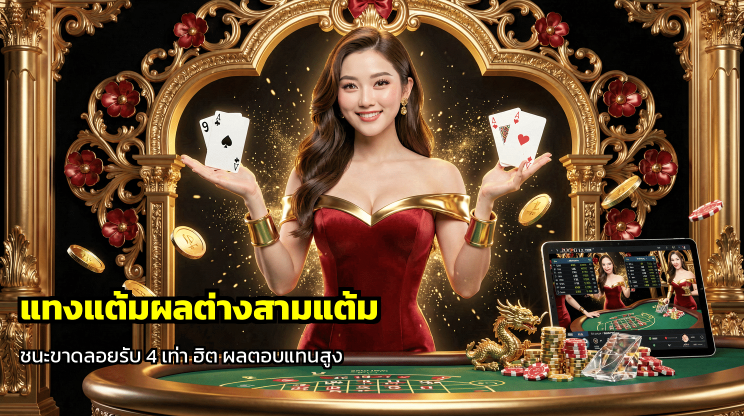 แทงแต้มผลต่างสามแต้ม